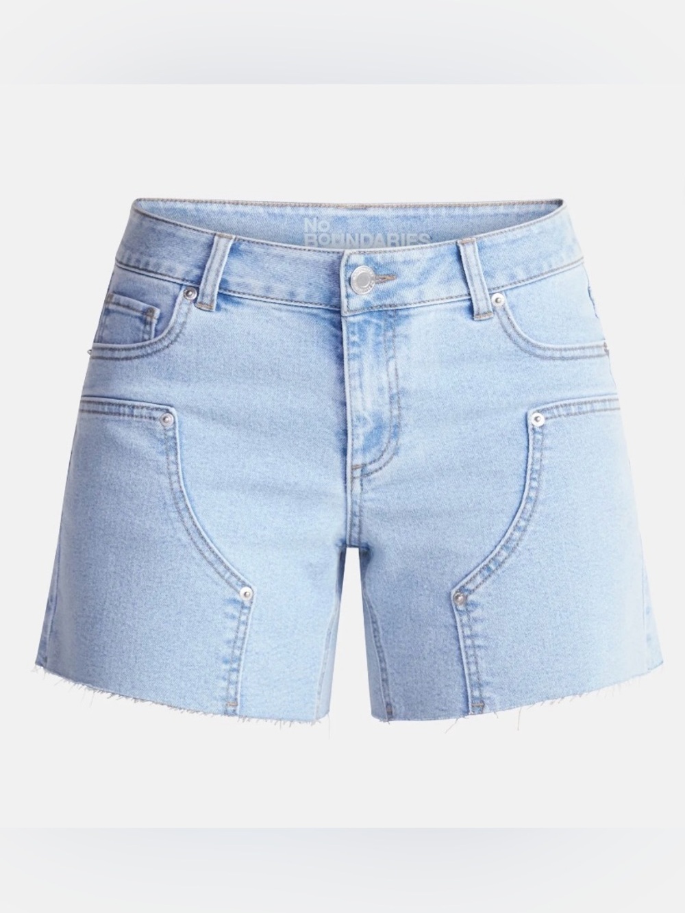 NWT No Boundaries Light Blue Denim Cutoff Shorts